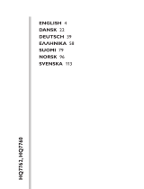 Philips HQ7762/16 User manual