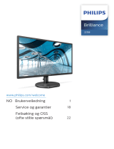 Philips 221S8LDAB/00 User manual