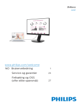 Philips 241B7QUPBEB/01 User manual