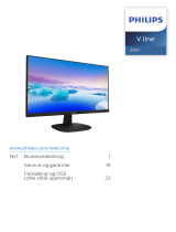 Philips 273V7QJAB/00 User manual