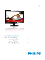 Philips 196V3LAB5/01 User manual