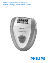 Philips hp6407 22 epilator User manual