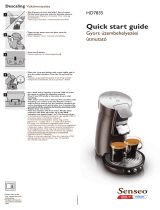 SENSEO® HD7835/10 Quick start guide