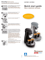SENSEO® HD7825/20 Quick start guide