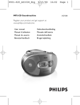 Philips AZ1038/12 User manual