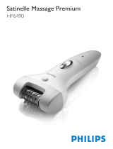 Philips hp6490 epilator User manual