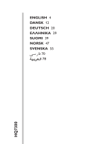 Philips HQ7300/17 User manual