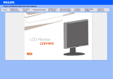 Philips 220VW8FB/00 User manual