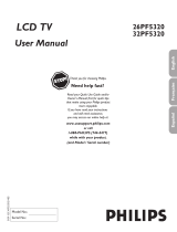 Philips 32PF5320/28 User manual