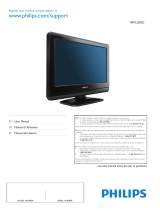 Philips 19PFL3505D/F7 User manual