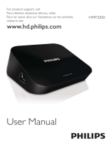 Philips HMP2000/37 User manual