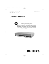 Philips DVP620VR/07 User manual