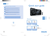 Philips FWM206/07 Quick start guide