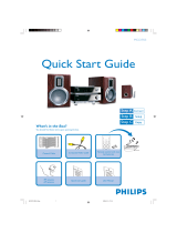 Philips MCD703/37 Quick start guide