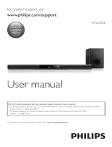 Philips HTL2161B/F7 User manual