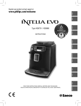 Saeco Saeco Intelia EVO HD8880 User manual