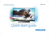 Philips 42PFL6007D/30 Quick start guide
