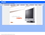 Philips 190P5ES/00 User manual