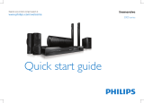 Philips HTS5581/98 Quick start guide