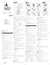 Philips HR1858/00 User manual