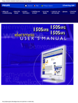 Philips 150S4FG/00 User manual