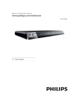 Philips DVP3588X User manual