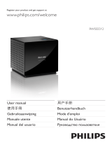 Philips RWSS5512/00 User manual