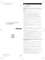 Philips HR2028/70 Important information