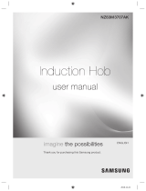 Samsung Table à induction 60 cm - NZ63M3707AK User manual