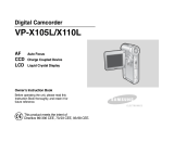 Samsung VP-X110L User manual