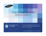 Samsung SAMSUNG WB600 Quick start guide