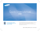 Samsung ES60 User manual