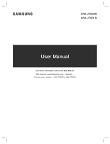 Samsung HW-J7500R Quick start guide