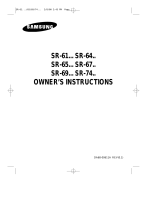 Samsung SR-69NMC User manual