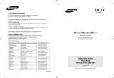 Samsung LE40M91B User manual