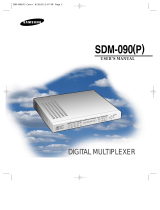 Samsung SDM-090P User manual