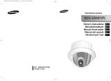 Samsung SCC-C6407P User manual