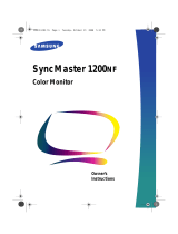 Samsung 1200NF User manual
