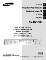 Samsung SV-DVD940 User manual