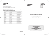 Samsung LE37S7 User manual