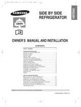 Samsung RS21FCSW User manual