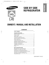 Samsung RS21NLAL User manual