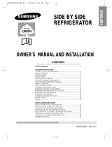 Samsung RS21DJPS User manual