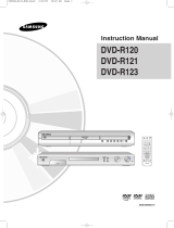 Samsung DVD-R121 User manual