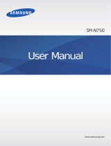 Samsung SM-N750 User manual