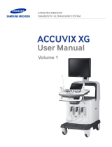 Samsung ACCUVIX XG User manual