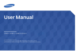 Samsung UD55E-B User manual