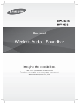 Samsung Loa thanh 4.1Ch 320W HW-H751 User manual