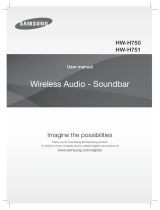 Samsung HW-H751 User manual