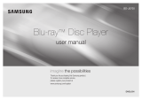 Samsung BD-J5700 User manual